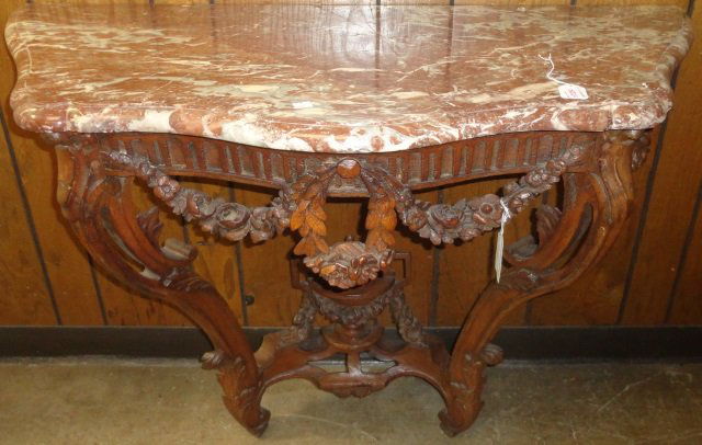 18TH C. LOUIS XV CONSOLE TABLE (1 of 2)