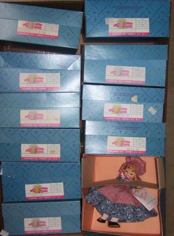 *11 7 1/2" MADAME ALEXANDER DOLLS (1 of 2)