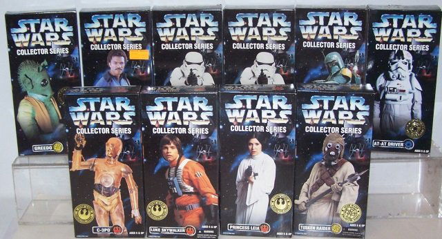 *10 11 1/2" STAR WARS FIGURES (1 of 1)
