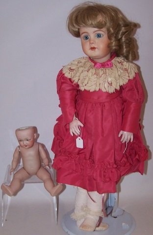 *TWO BISQUE DOLLS (1 of 2)