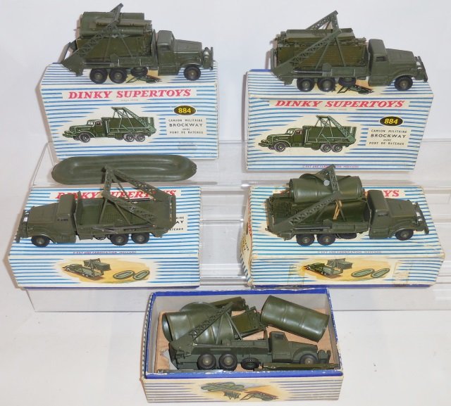 *5 DINKY DIECAST MILITARY TRUCKS (1 of 6)