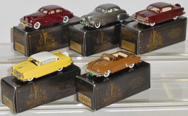 *5 BROOKLIN DIECAST MODEL CARS (1 of 2)