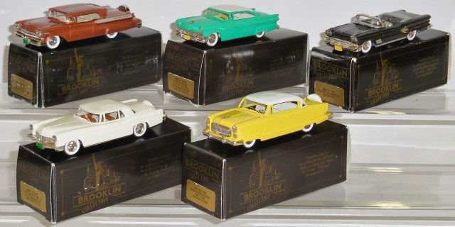 *5 BROOKLIN DIECAST MODEL CARS (1 of 2)