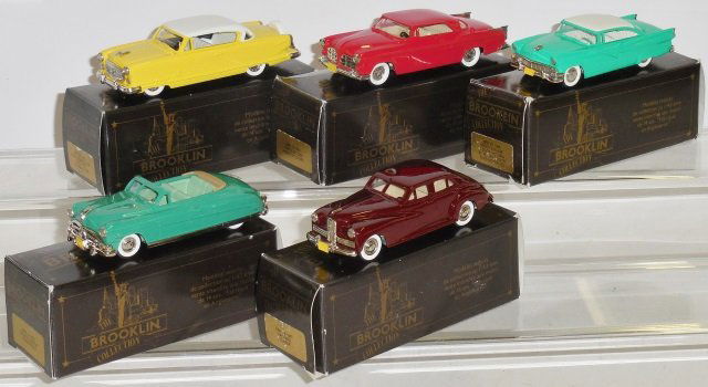 *5 BROOKLIN DIECAST MODEL CARS (1 of 2)