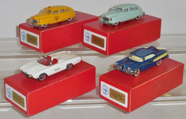 *4 ZAUGG MODELS DIECAST MODEL CARS (1 of 2)