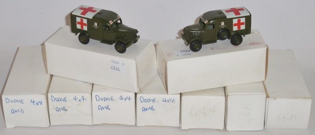 *9 DGM MODELS MILITARY VEHICLES (1 of 4)