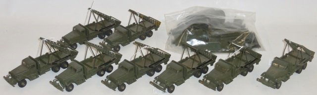 *8 DINKY BROCKWAY DIECAST MILITARY TRUCKS (1 of 3)
