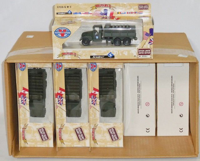 *14 SOLIDO DIECAST MILITARY MODELS (1 of 2)