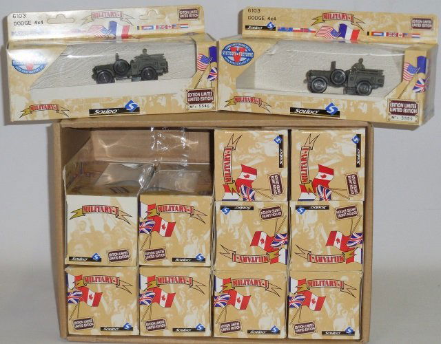*12 SOLIDO DIECAST MILITARY MODELS (1 of 1)