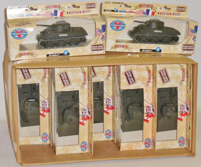 *15 SOLIDO DIECAST MILITARY TANK MODELS (1 of 2)