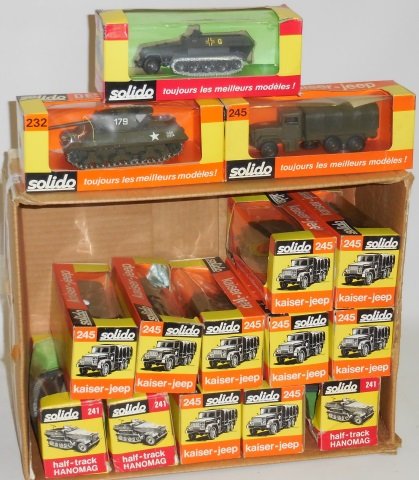 *15 SOLIDO DIECAST MILITARY MODELS (1 of 2)