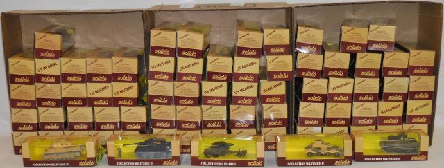 *3 GROUPS OF SOLIDO DIECAST MILITARY MODELS (1 of 2)