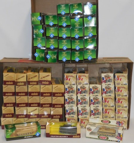 *3 GROUPS OF SOLIDO DIECAST MILITARY MODELS (1 of 2)