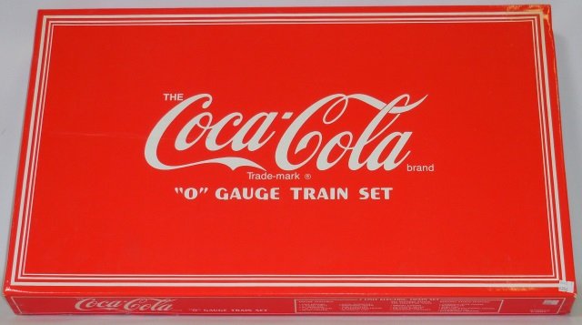 *COCA-COLA O-GAUGE TRAIN SET (1 of 2)