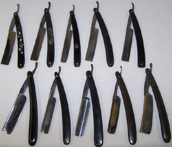 *10 STRAIGHT RAZORS (1 of 6)