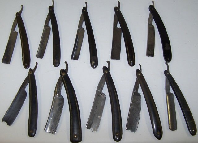 *10 STRAIGHT RAZORS (1 of 5)