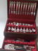 101 PIECE SET OF WALLACE STERLING SILVER FLATWARE