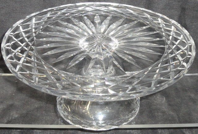 *WATERFORD CRYSTAL CAKE PLATE (1 of 1)