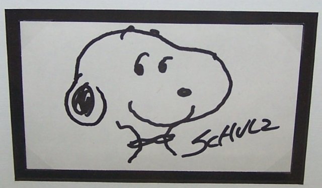 *SCHULZ, CHARLES (1 of 4)