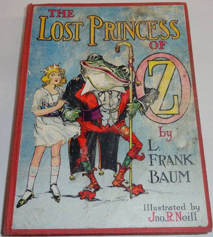 *BAUM, L. FRANK: Book, "The Lost Princess of Oz", 1917.