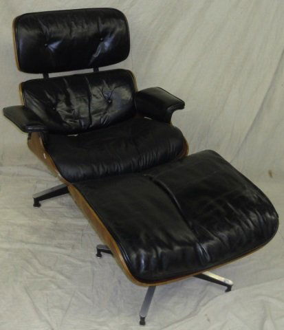 *CHARLES & RAY EAMES LOUNGE CHAIR AND OTTOMAN (1 of 2)