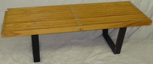 *GEORGE NELSON SLAT BENCH (1 of 1)