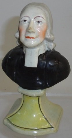 *19TH C. STAFFORDSHIRE FIGURE (1 of 2)
