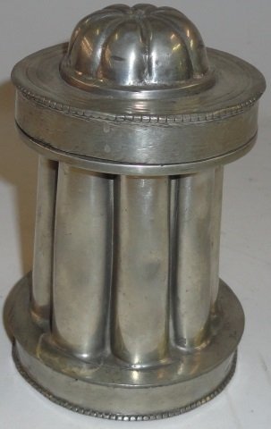 *19TH C. ENGLISH PEWTER ICE CREAM MOLD (1 of 3)
