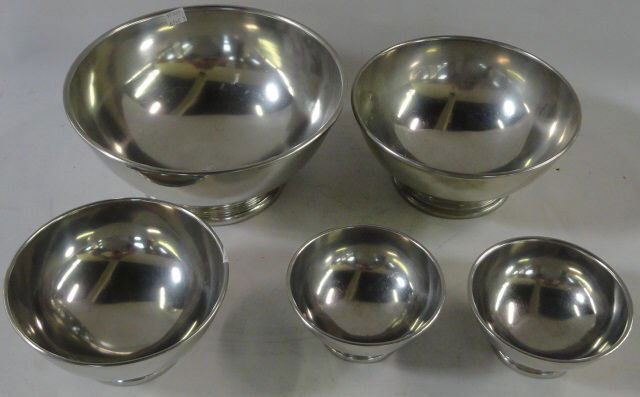 *5 PIECES OF STEIFF WILLIAMSBURG PEWTER (1 of 6)