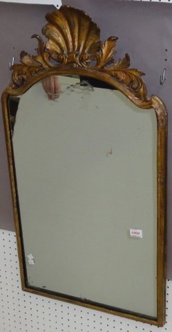 *19TH C. GILT FRAMED WALL MIRROR (1 of 1)