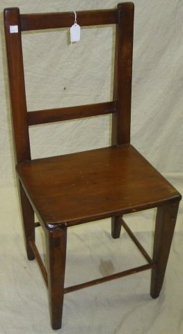 *19TH C. ENGLISH PINE YOUTH CHAIR (1 of 1)