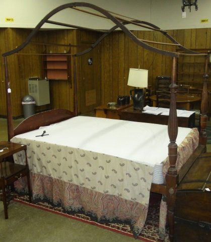 19TH C. GEORGIAN 4-POSTER BEDSTEAD (1 of 1)