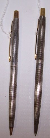 *STERLING SILVER PARKER MECHANICAL PENCIL AND PEN (1 of 1)