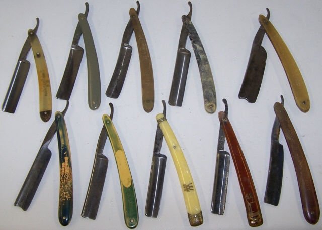 *10 STRAIGHT RAZORS (1 of 5)