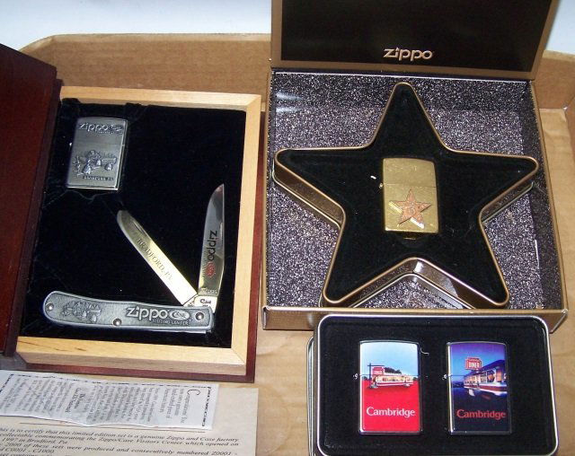 *3 GROUPS OF ZIPPO LIGHTERS (1 of 2)