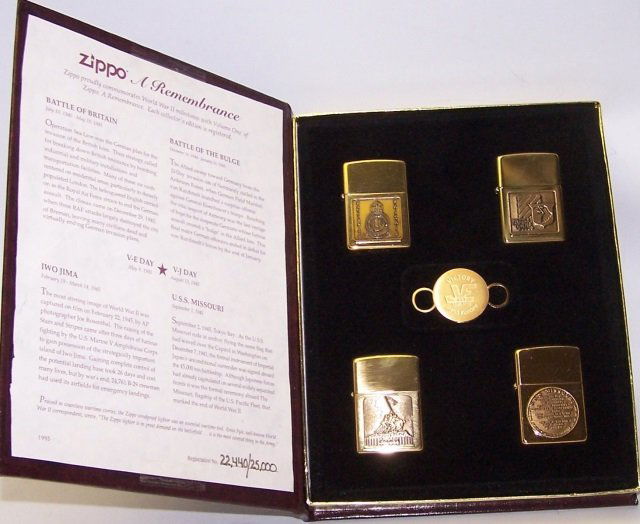 *4 ZIPPO LIGHTERS (1 of 2)