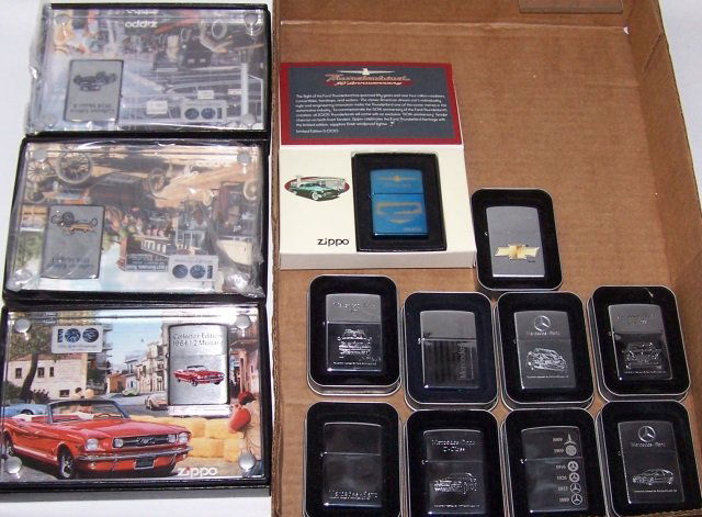*13 ZIPPO LIGHTERS (1 of 1)