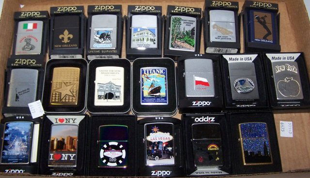 *20 ZIPPO LIGHTERS (1 of 1)