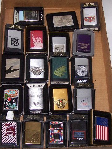 *20 ZIPPO LIGHTERS (1 of 1)
