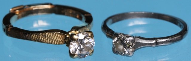 *2 LADIES' DIAMOND RINGS (1 of 1)