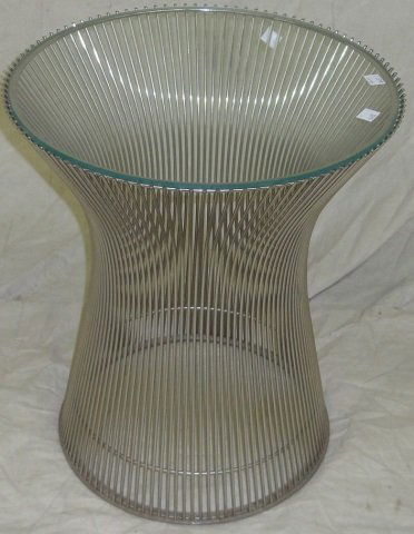 *WARREN PLATNER WIRE SIDE TABLE (1 of 1)