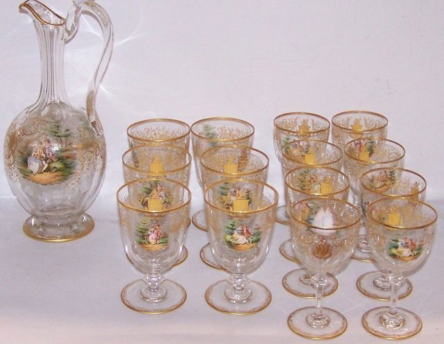 *15 PIECE MOSER SET (1 of 2)