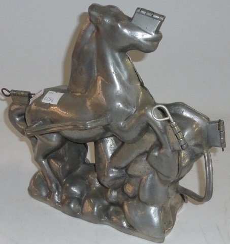 *19TH C. PEWTER ICE CREAM MOLD (1 of 2)