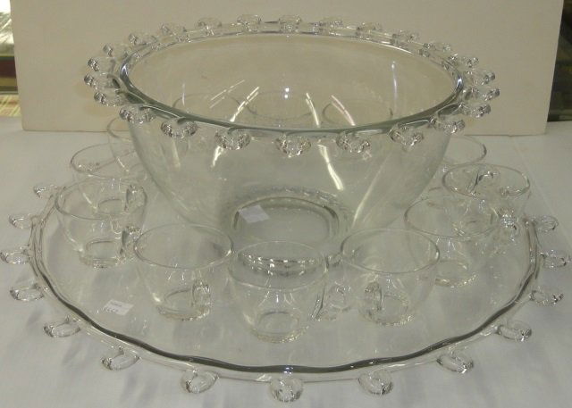 14 PIECE HEISEY PUNCH SET (1 of 2)