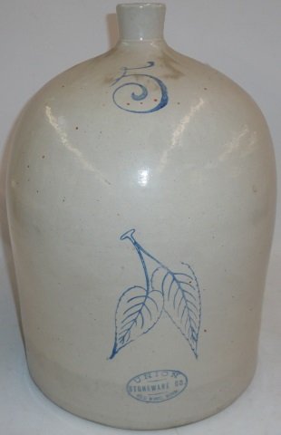 *5-GALLON STONEWARE JUG (1 of 3)