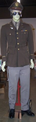 *FULL SIZE MANNEQUIN: Dressed in WWII Army uniform, includes sunglasses and headphones.