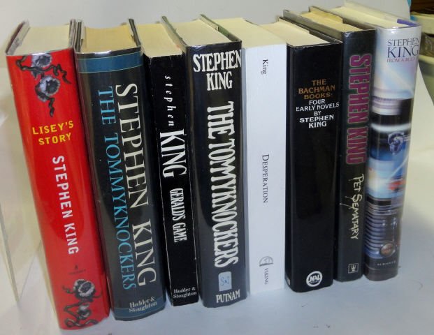 *GROUP OF STEPHEN KING FIRST EDITIONS (1 of 1)