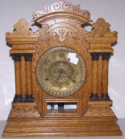 *VICTORIAN MANTEL CLOCK (1 of 1)