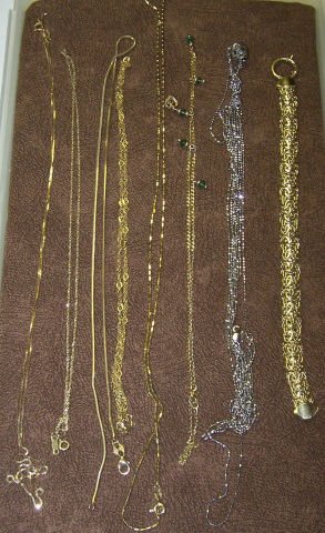 *8 PIECES OF 14K GOLD JEWELRY (1 of 1)
