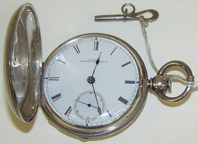 *ILLINOIS SPRINGFIELD WATCH CO. POCKET WATCH (1 of 3)
